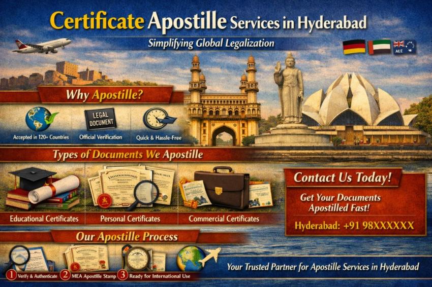 Certificate Apostille in Hyderabad