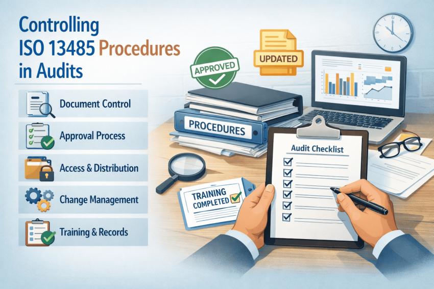 How ISO 13485 Procedures Should Be Controlled in Audit