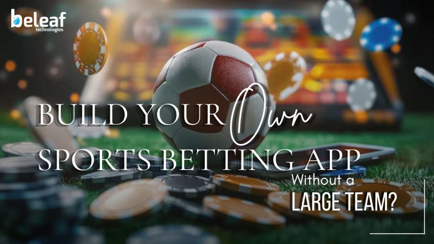 Is It Possible to Build Your Own Sports Betting App Without a Large Team?