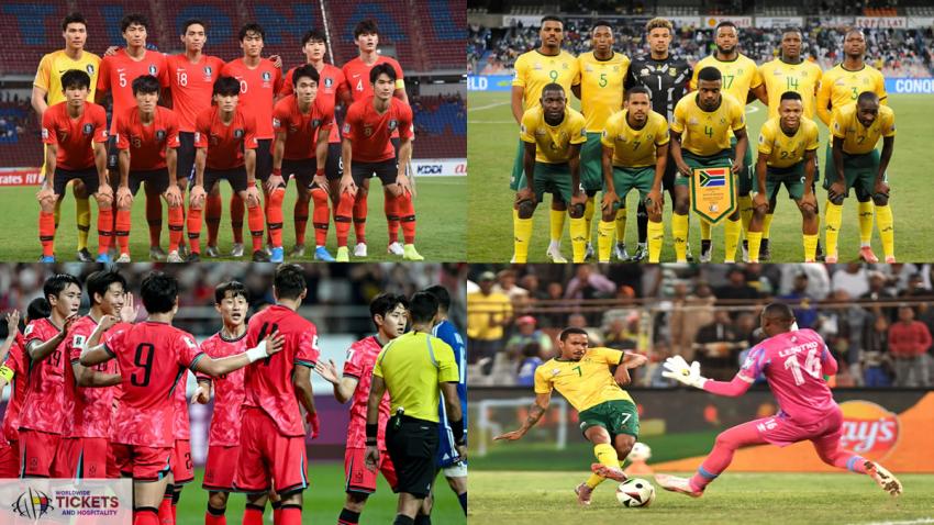 South Africa vs Korea Republic Tickets: South Africa Revives Bafana Spirit with Impressive Return