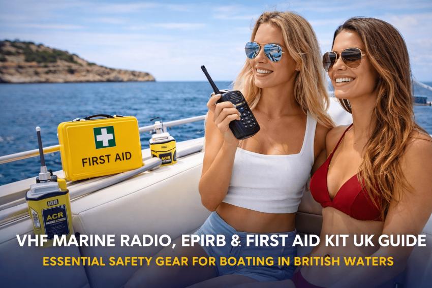 Complete Guide to VHF Marine Radio, ACR EPIRB & Category C First Aid Kit for Safer Voyages
