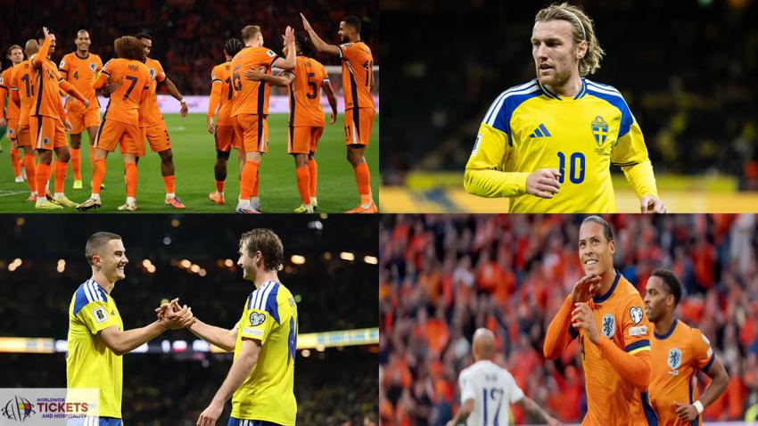 Netherlands vs Sweden Tickets: Netherlands Eyes Glory at FIFA World Cup 2026