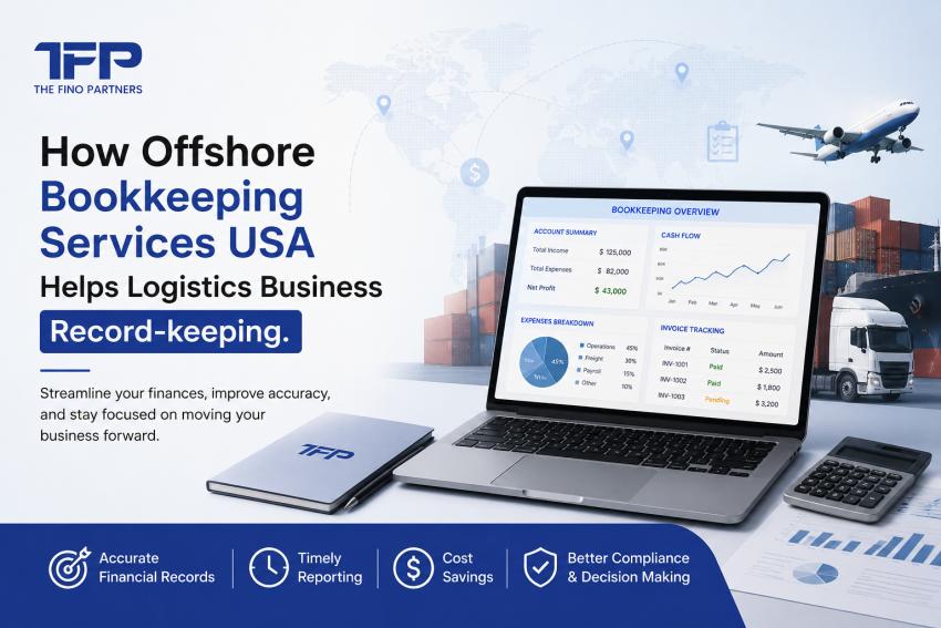 How Offshore Bookkeeping Services USA  Helps Logistics Business Record-keeping