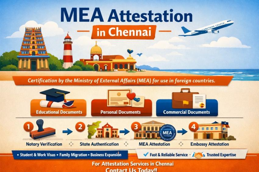 MEA Attestation in Chennai - Talent