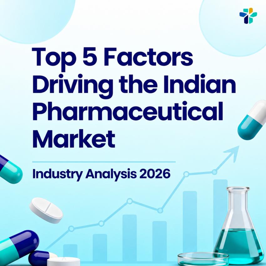Top 5 Factors Driving the Indian Pharmaceutical Market.