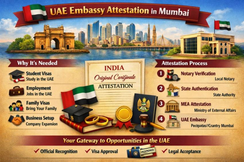 UAE Embassy Attestation In Mumbai