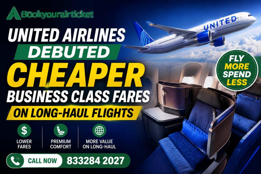United Airlines Debuted Cheaper Business Class Fares on Long-Haul Flights