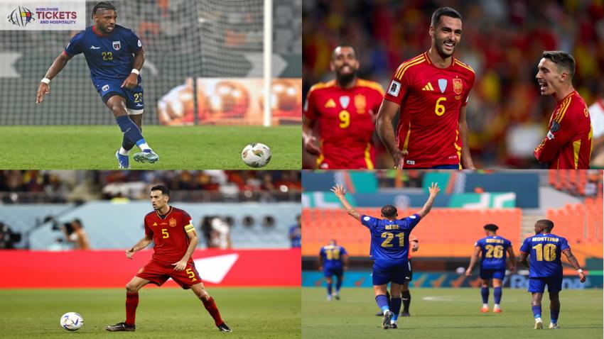 Spain vs Cabo Verde Tickets: Spain Takes Center Stage in a Fierce World Cup That Define Journey