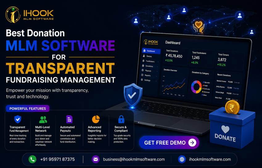 Best Donation MLM Software for Transparent Fundraising Management