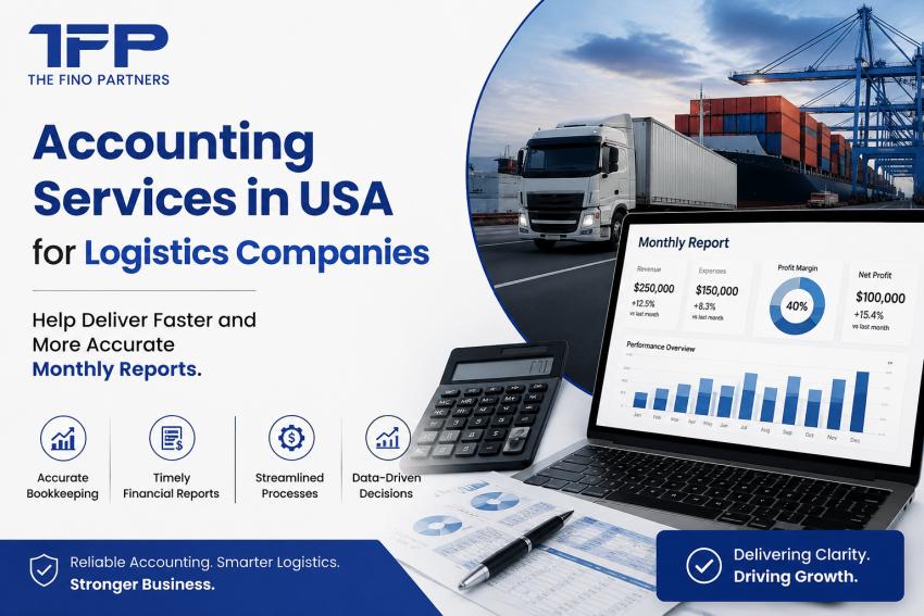 Accounting Services in USA for Logistics Companies Deliver Faster Monthly Reports