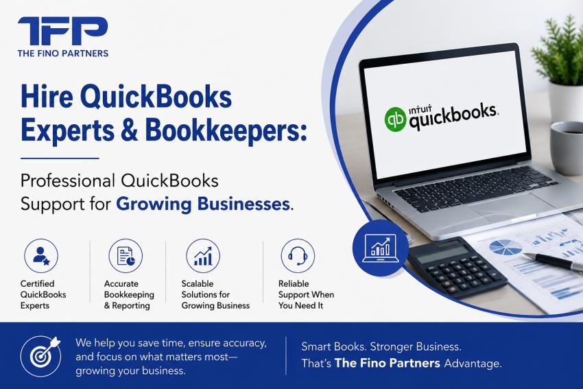 Hire QuickBooks Experts & Bookkeepers: Professional QuickBooks Support for Growing Businesses