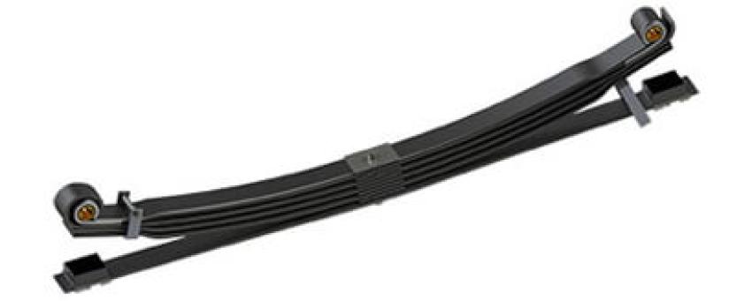The Effects of Overloading on Parabolic Leaf Spring Performance and Durability