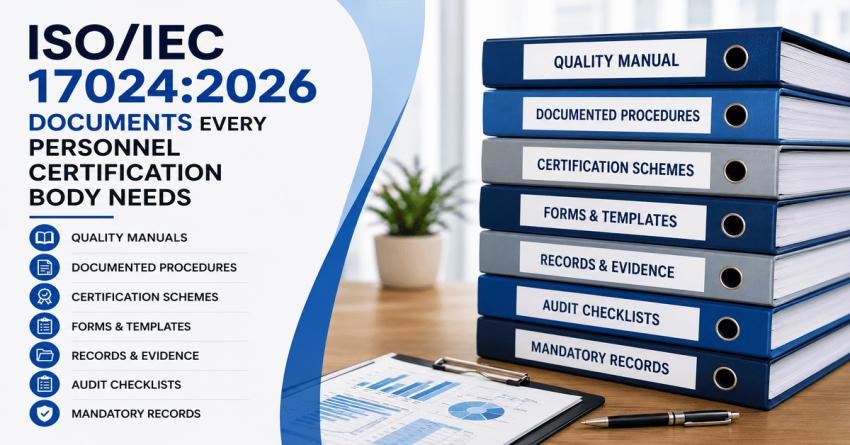 ISO 17024-2026 Documents Every Personnel Certification Body Needs