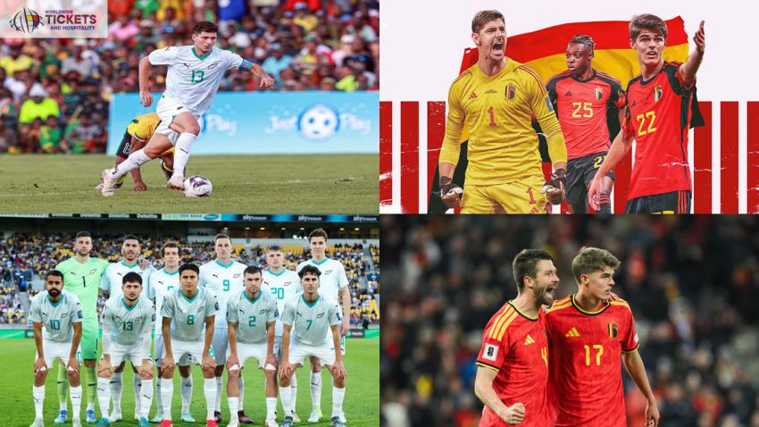 New Zealand Vs Belgium Tickets: Belgium Action Back to Draw Against Egypt in Blood-Tingling Clash