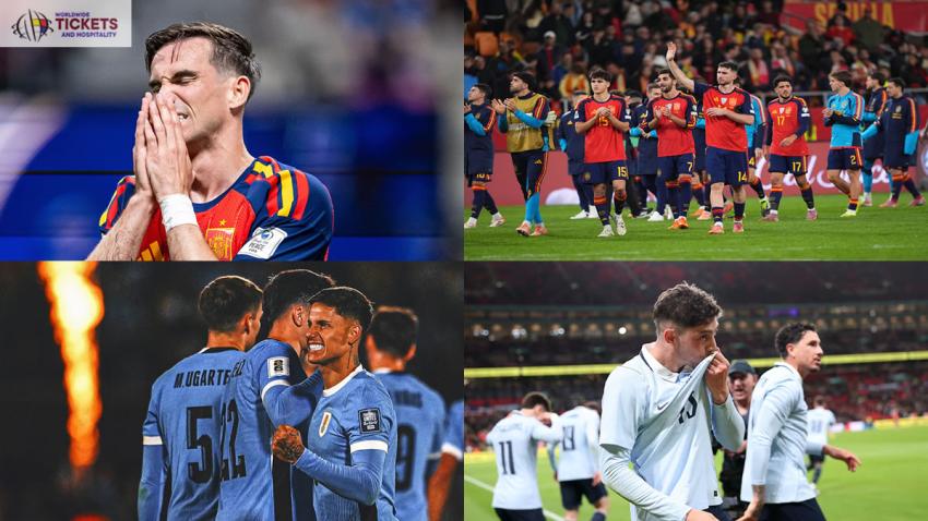 Uruguay vs Spain Tickets: Uruguay held to draw by Saudi Arabia on day of surprises
