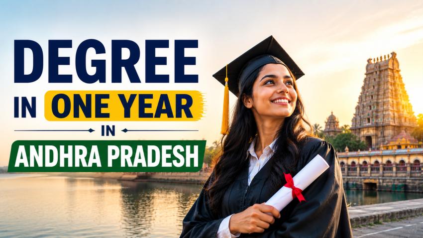 Degree in One Year in Andhra Pradesh: A Complete Guide for Students and Working Professionals