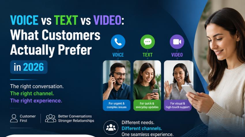 Voice vs Text vs Video: What Customers Actually Prefer in 2026