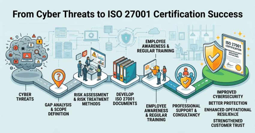 From Cyber Threats to ISO 27001 Certification Success: A Practical Roadmap
