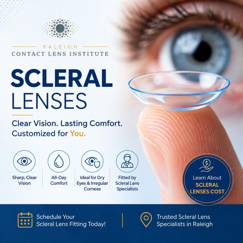 Scleral Lenses Durham: Custom Vision Care for Better Clarity