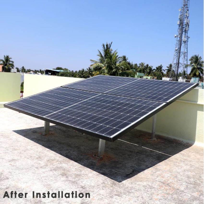 2kW Solar Panel Price with EMI Options