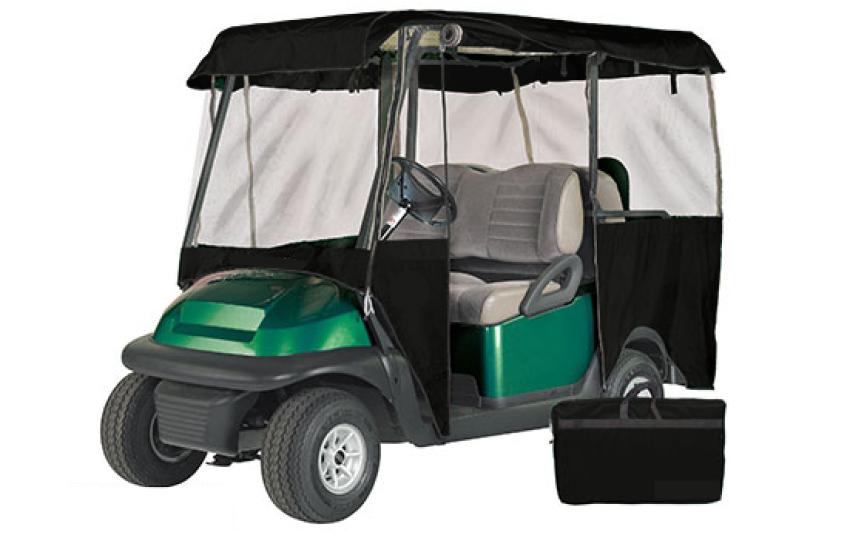 How to Protect a 4-Passenger Golf Cart During Outdoor Storage Repairs