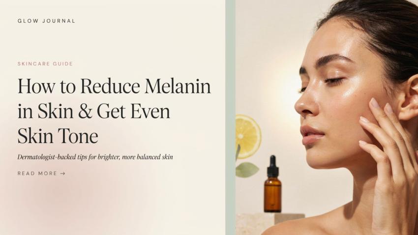 How to Reduce Melanin in Skin & Get Even Skin Tone?
