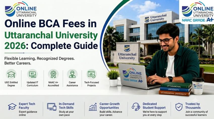 Online BCA Fees in Uttaranchal University 2026: Complete Guide