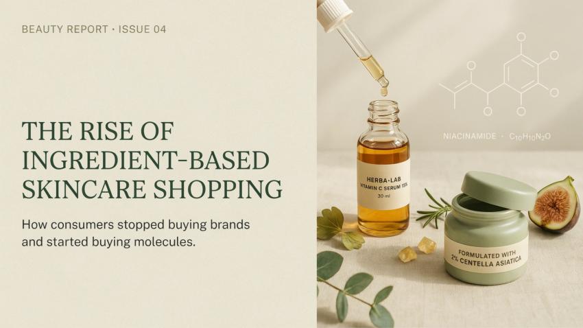 The Rise of Ingredient Based Skincare Shopping.