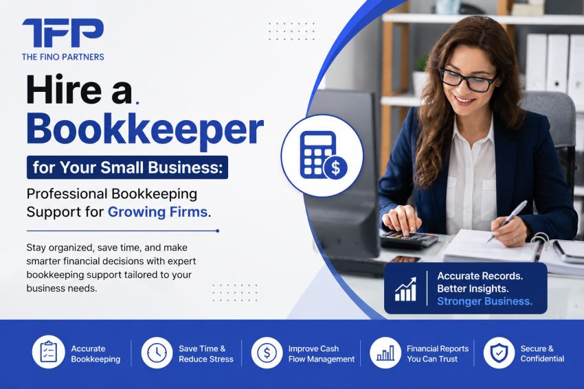 Hire a Bookkeeper for Your Small Business: Professional Bookkeeping Support for Growing Firms