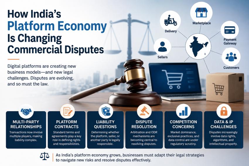 How India's Platform Economy Is Changing Commercial Disputes