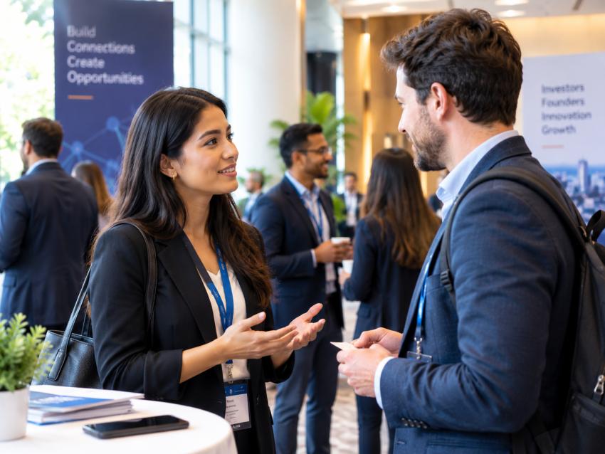 Networking for Fundraising Conferences: A Startup Founder's Playbook