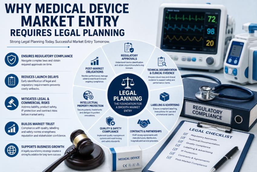 Why Medical Device Market Entry Requires Legal Planning