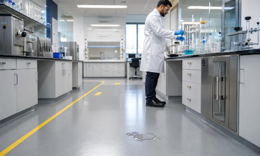 How Chemical Resistant Flooring Supports Safe and Efficient Laboratory Environments