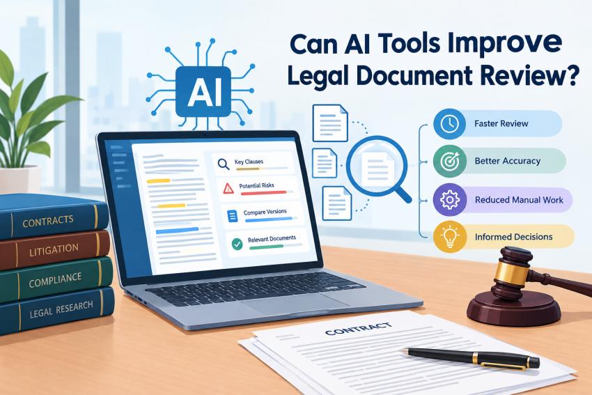 Can AI Tools Improve Legal Document Review?