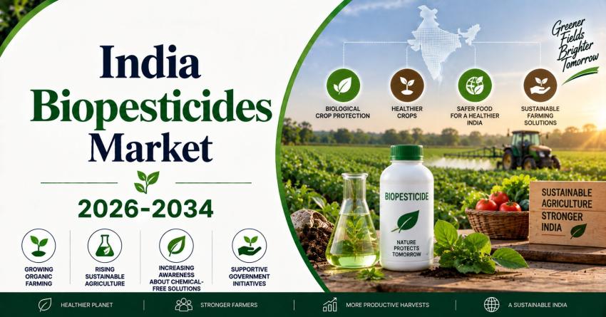 India Biopesticides Market 2026-2034: Sustainable Agriculture Trends, Innovation & Potential