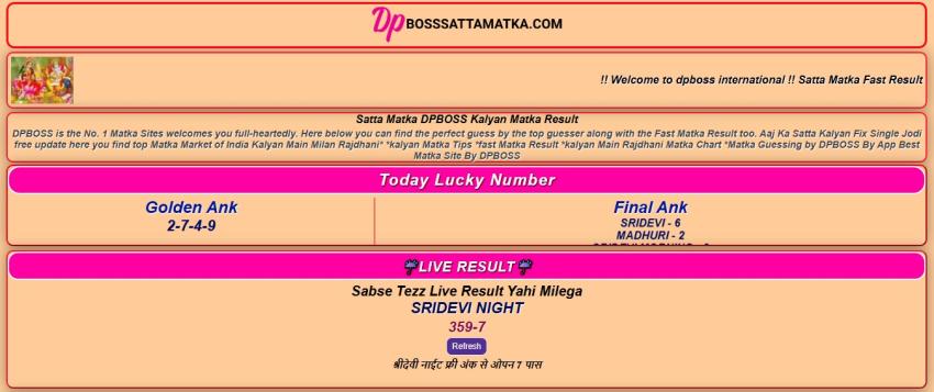 Kalyan Night Results: Charts, Panels, and Past Records