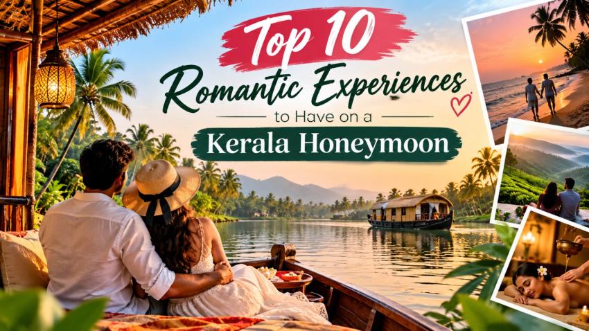 Top 10 Romantic Experiences to Have on a Kerala Honeymoon