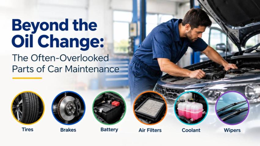 Beyond the Oil Change: The Often-Overlooked Parts of Car Maintenance