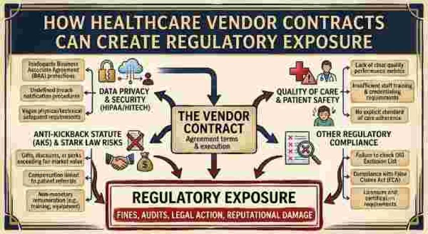 How Healthcare Vendor Contracts Can Create Regulatory Exposure