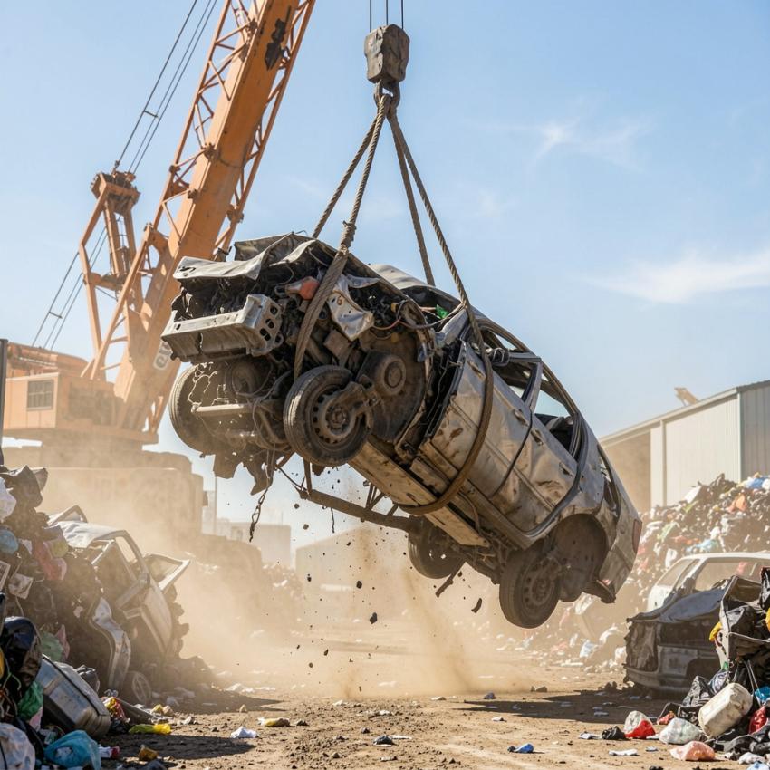 How Does Junk Vehicle Recycling Help Reduce Waste in Calgary?