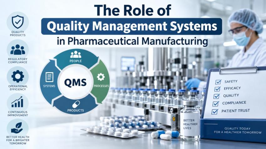 The Role of Quality Management Systems in Pharmaceutical Manufacturing