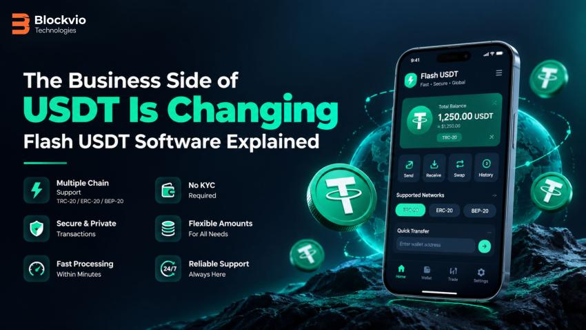 The Business Side of USDT Is Changing — Flash USDT Software Explained
