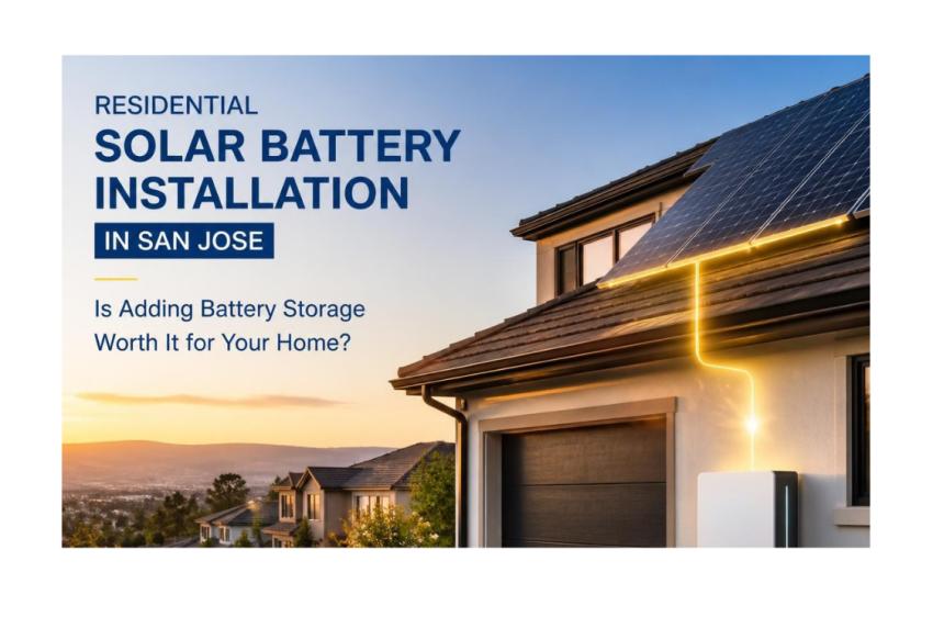 Solar Battery Installation in San Jose: Is Adding Battery Storage Worth It for Your Home?