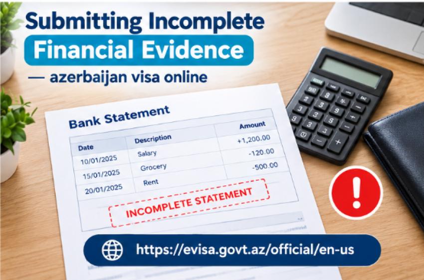 Incomplete Financial Evidence and Sponsorship Mistakes for Azerbaijan Travel