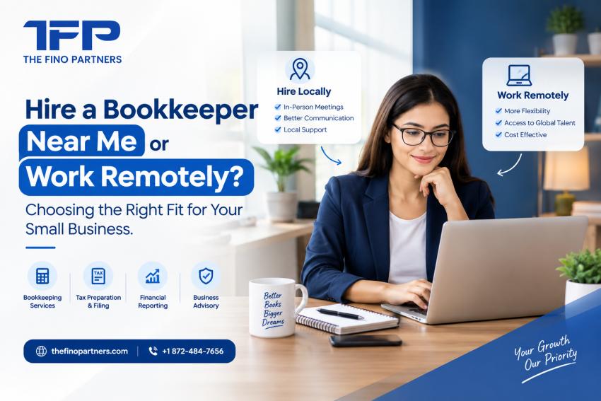 Hire a Bookkeeper Near Me or Work Remotely? Choosing the Right Fit for Your Small Business