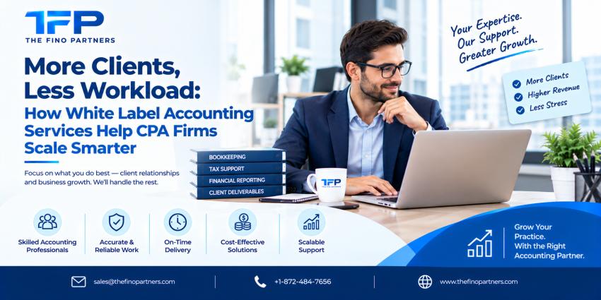 More Clients, Less Workload: How White Label Accounting Services Help CPA Firms Scale Smarter