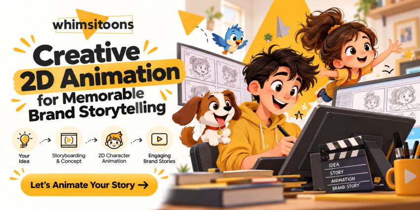 Creative 2D Animation: How Original Visual Storytelling Makes Brands Memorable