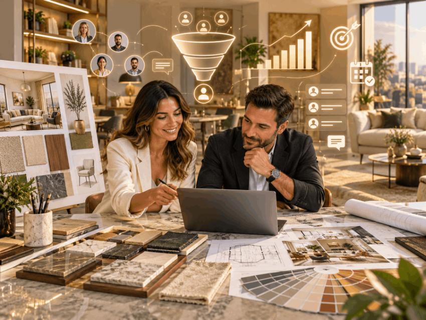 How Interior Design Companies Can Generate Qualified Project Enquiries
