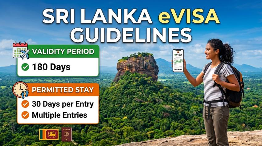 Sri Lanka eVisa Validity and Permitted Stay Explained