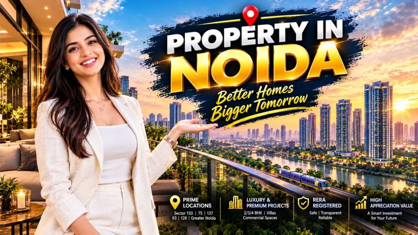 Property in Noida: Best Areas, Best Real Estate Projects & Prices in 2026